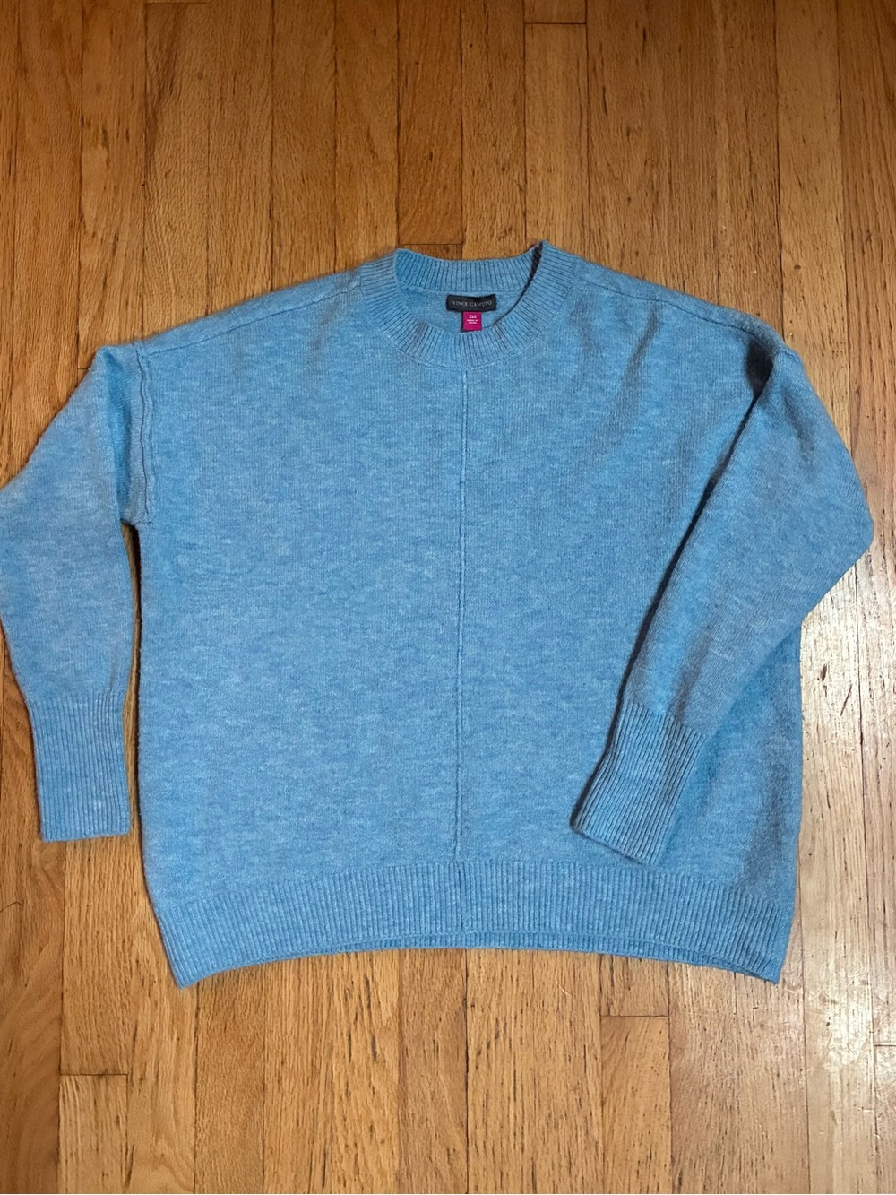Vince Camuto Light Blue Crewneck Sweater